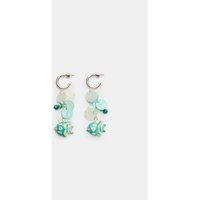 Fish charm dangle earrings - Women's fashion | Stradivarius United Kingdom | Stradivarius (UK)