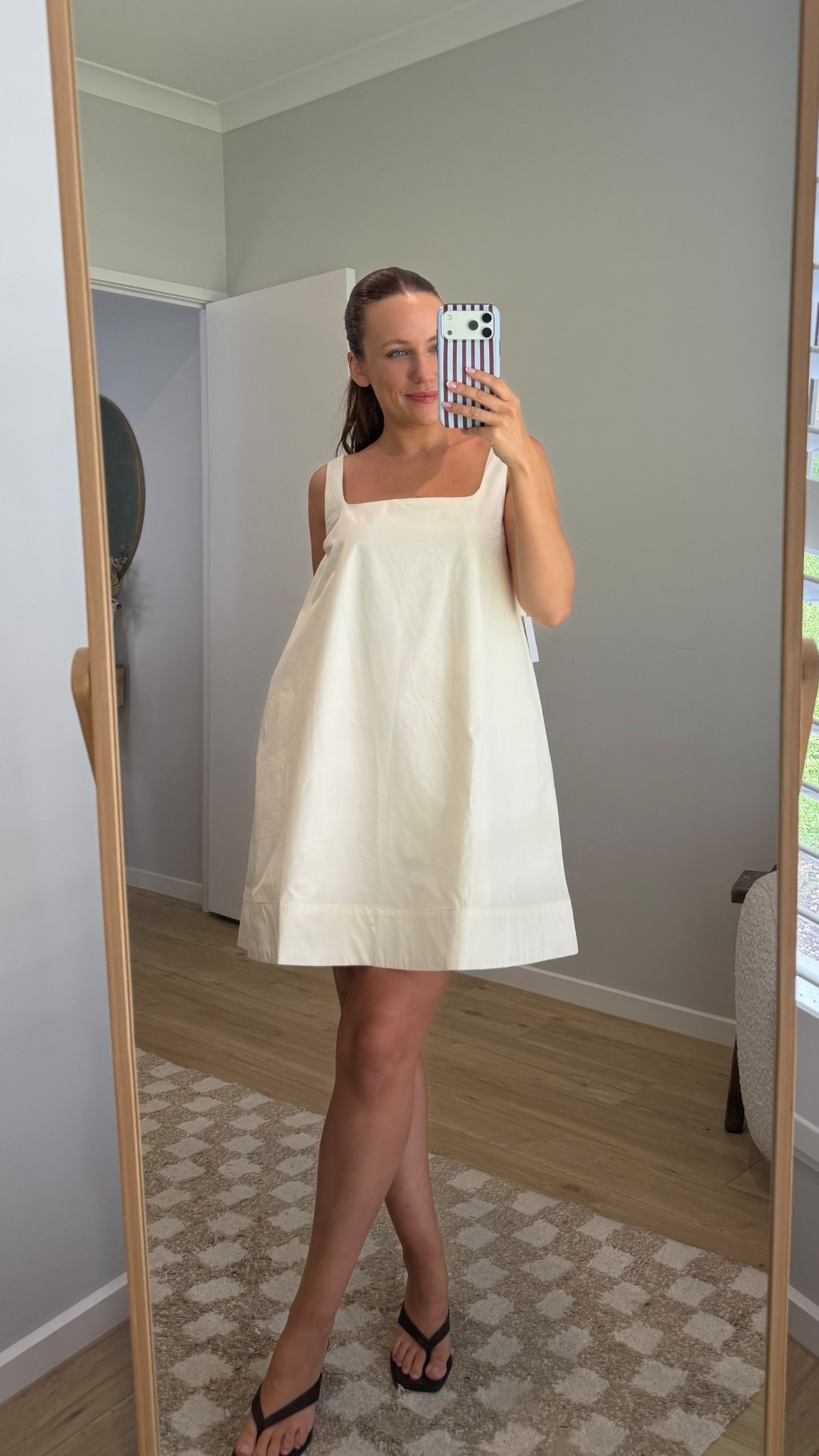 I wear size S

Use code TEN20 for 20% off

White dress, throw on dress, summer dress

#LTKaustralia #LTKsummer