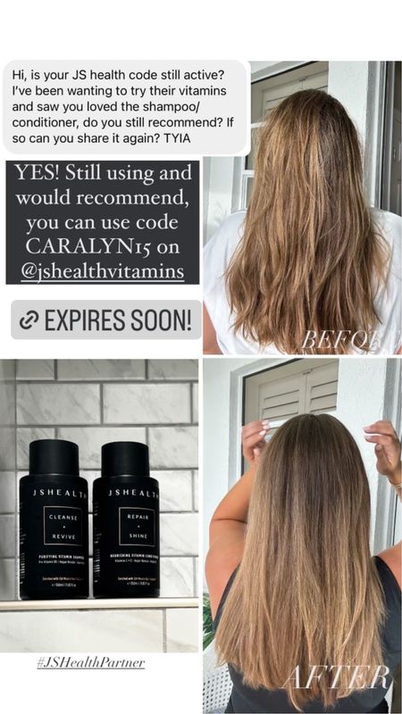Use code CARALYN15 for 15% off your order. Love the way my hair feels after washing with the purifying shampoo + nourishing conditioner. 

#LTKstyletip #LTKbeauty