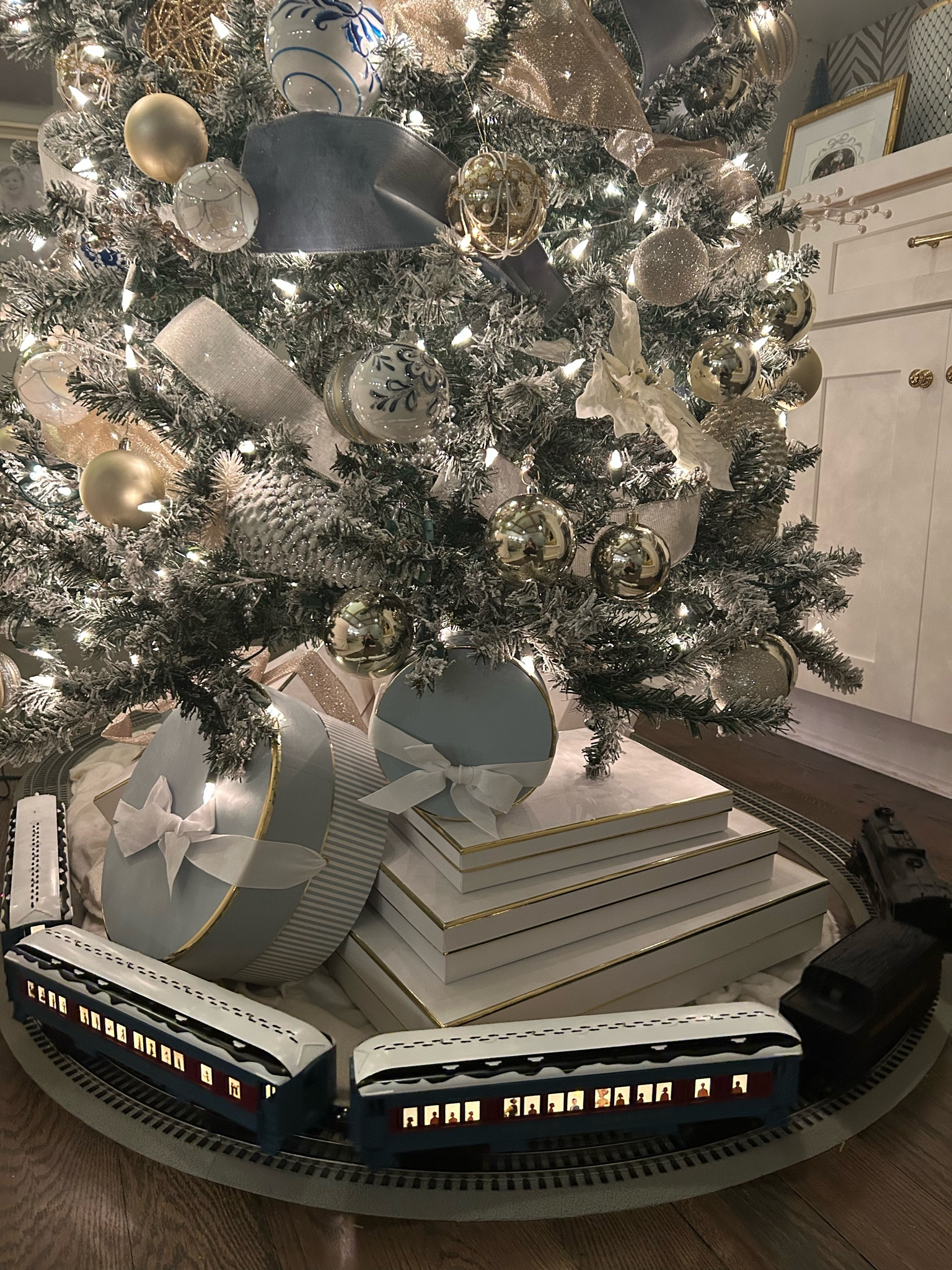 Nothing add magic to a Christmas tree like a train #trainset #polarexpress 

#LTKGiftGuide #LTKHoliday #LTKSeasonal