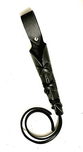 Bientro LARP Black Leather Holster with Black Lacing Magic and Belt Loop - Handmade in USA! - for Cosplay | Amazon (US)