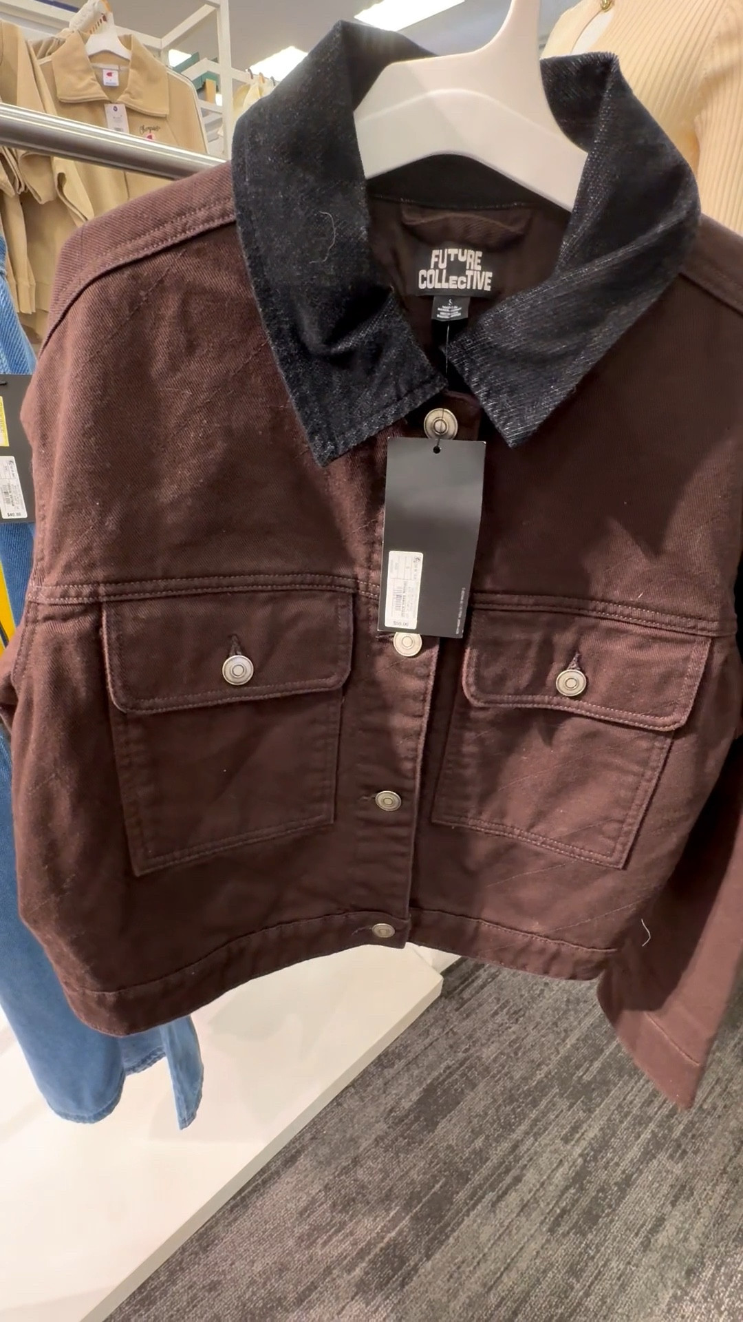 Target Barn Jacket | Brown Denim Jacket | Winter Style

#LTKSeasonal #LTKFindsUnder50 #LTKFindsUnder100