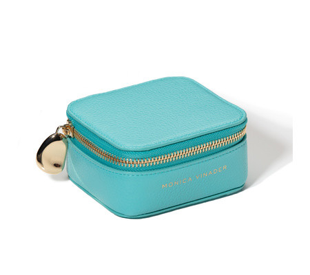 Personalised Leather Trinket Box with dustbag | Monica Vinader (Global)
