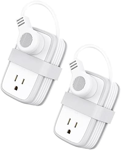 Travel Power Strip with USB 2 Pack, NTONPOWER 4 Outlets and 3 USB with 4Ft Short Extension Cord, ... | Amazon (US)
