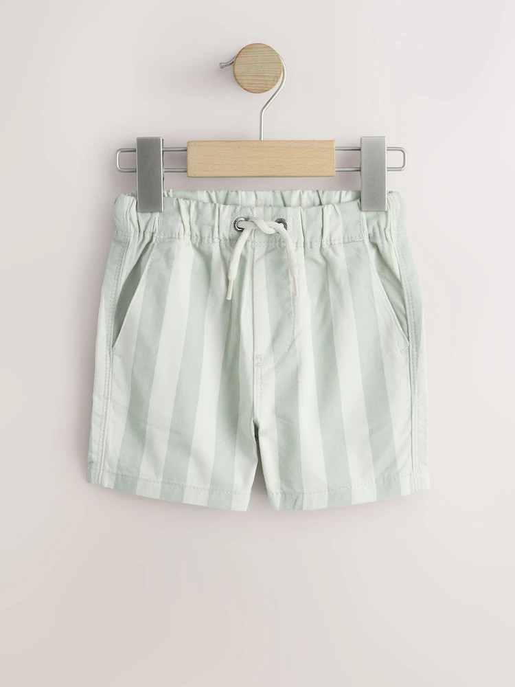 Mint Green Stripe Pull On Shorts (3mths-7yrs) | Next US