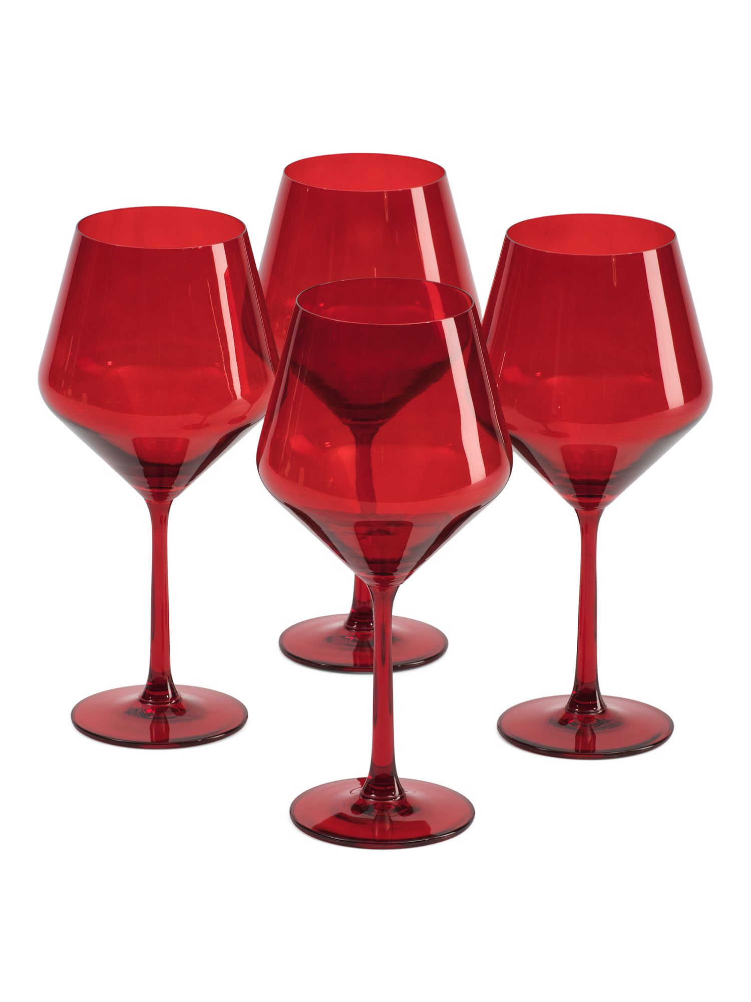 Set Of 4 18oz Wine Glasses | TJ Maxx