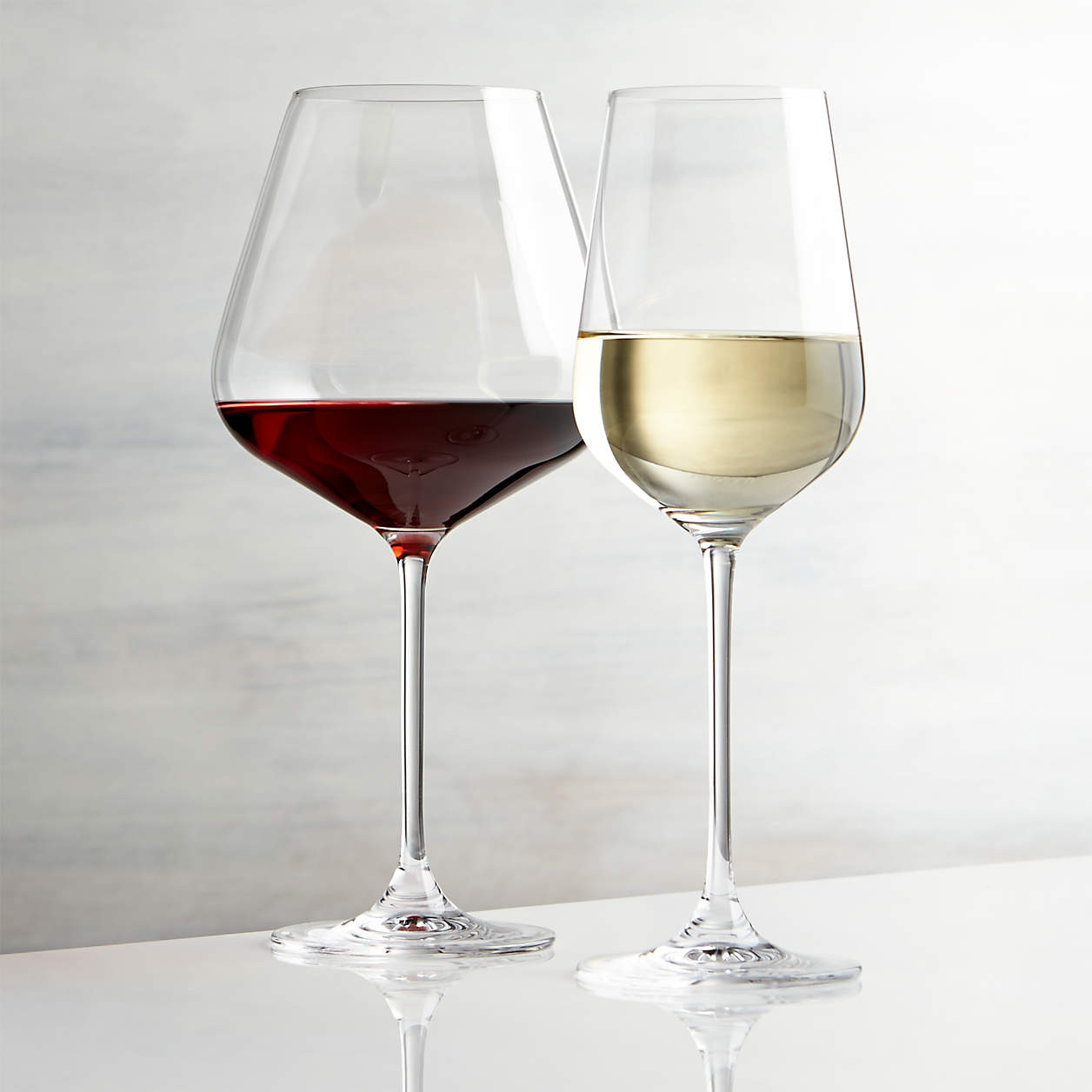 Hip Oversized Big Red Wine Glass + Reviews | Crate & Barrel | Crate & Barrel
