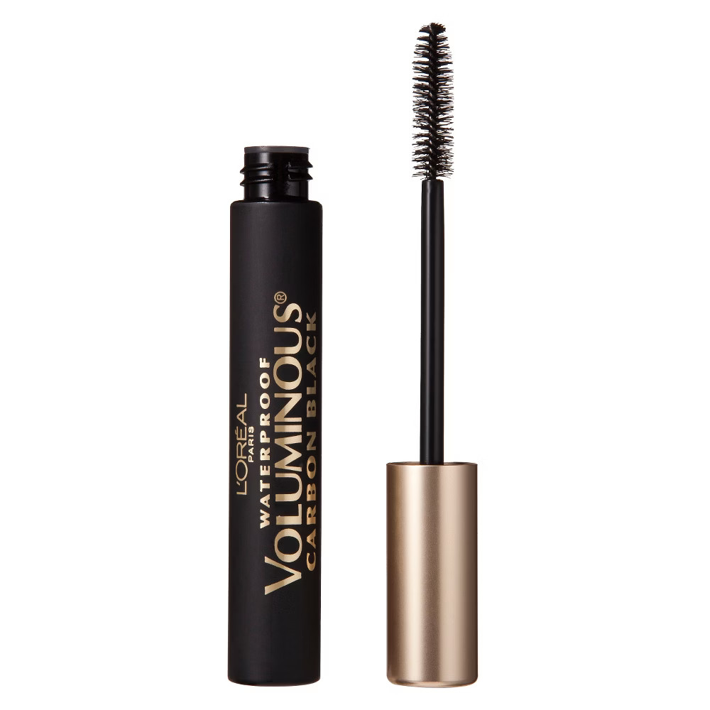 L'Oreal Paris Voluminous Mascara Waterproof 395 Carbon Black - 0.28 fl oz | Target