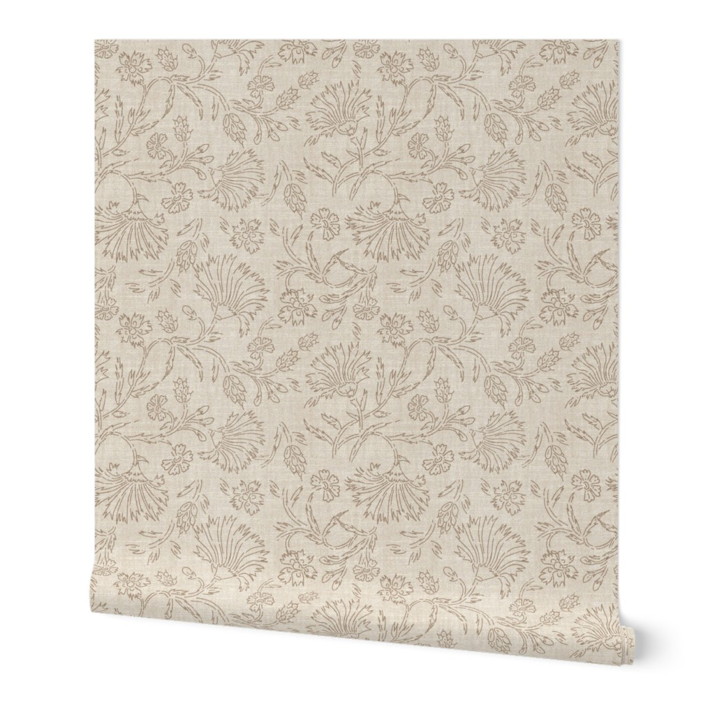 KALAMI LINEN SIMPLE Wallpaper | Spoonflower | Spoonflower