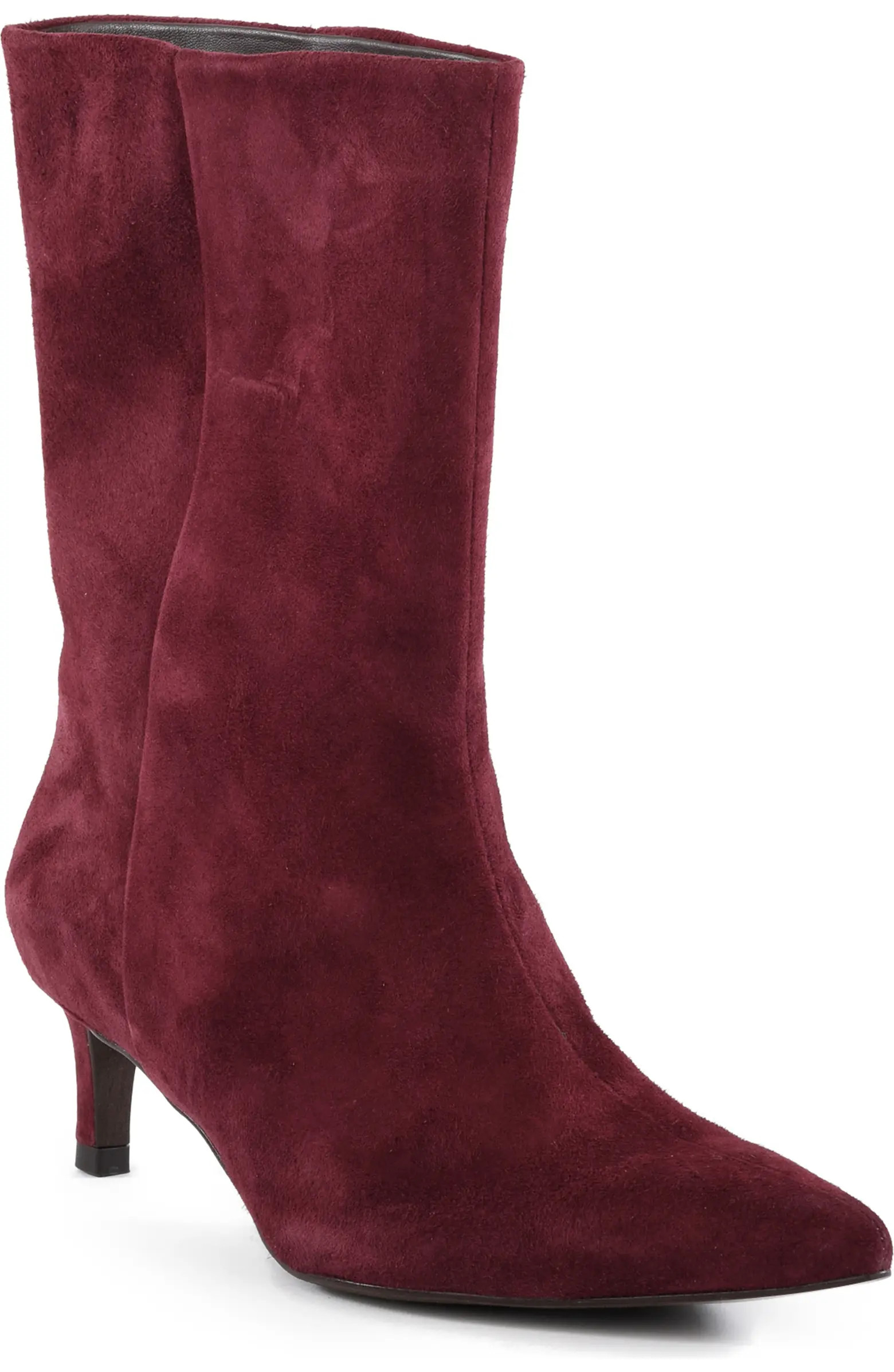Game Changer Pointed Toe Kitten Heel Boot (Women) | Nordstrom