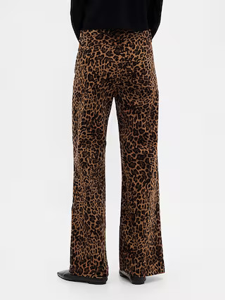 High Rise Stride Corduroy Wide-Leg Pants | Gap (US)