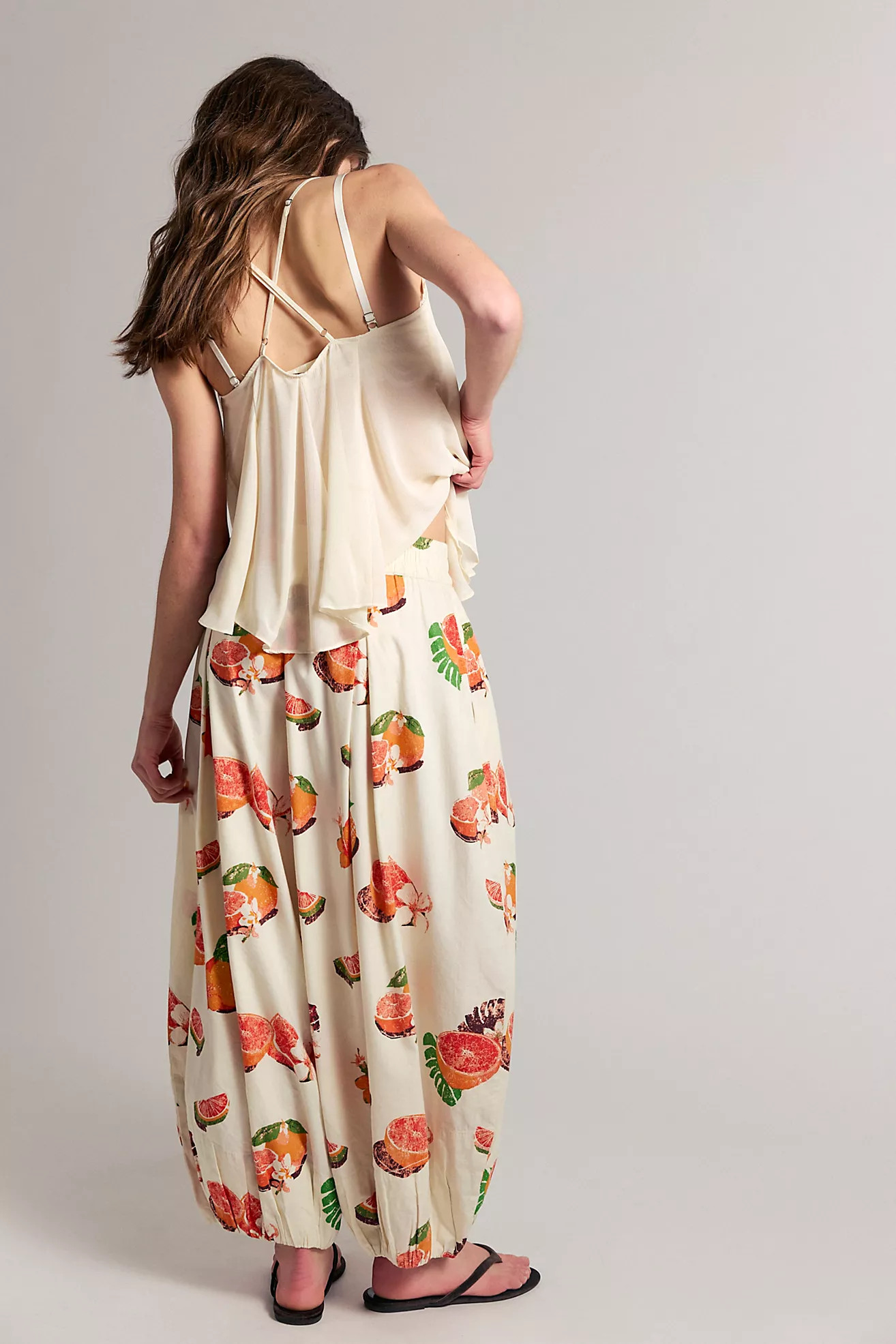 Moonflower Printed Pull-On Balloon Pants | Free People (Global - UK&FR Excluded)