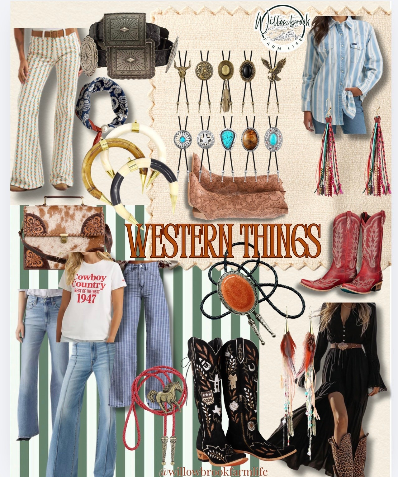 Western things and outfits going in my bag for the Huston Rodeo in Texas!!! Date night outfit essentials for a festival or concert 

#LTKFestival #LTKSpringSale #LTKootd