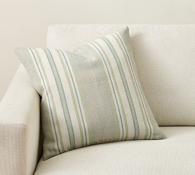 Kravet Meadow Stripe Pillow Cover | Pottery Barn (US)