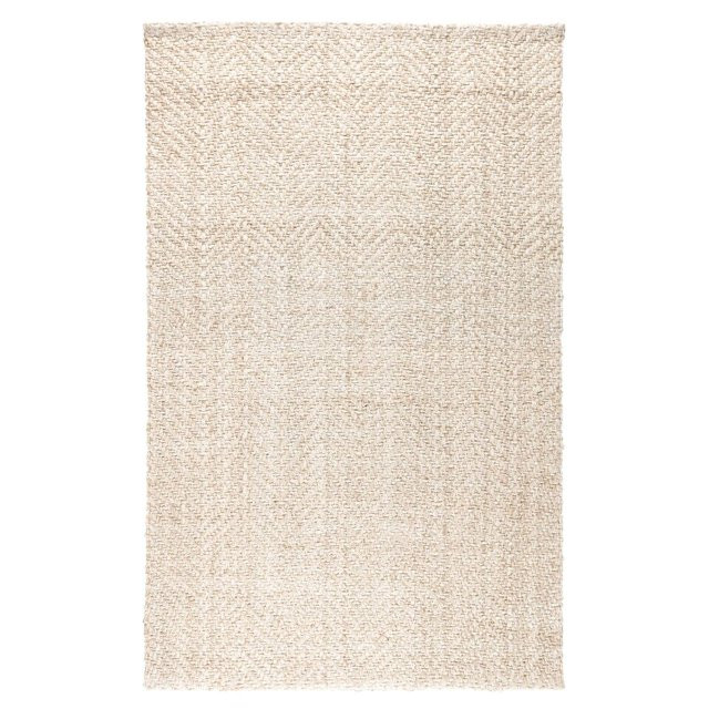 Kosas Home Chevron Hand-Woven Natural Jute Area Rug | Walmart (US)