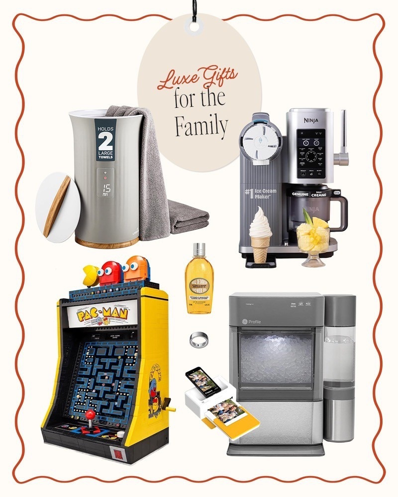 Found these amazing gifts to share with the family this year! #neatlyembellished #holiday #giftguide #giftsforthefamily

