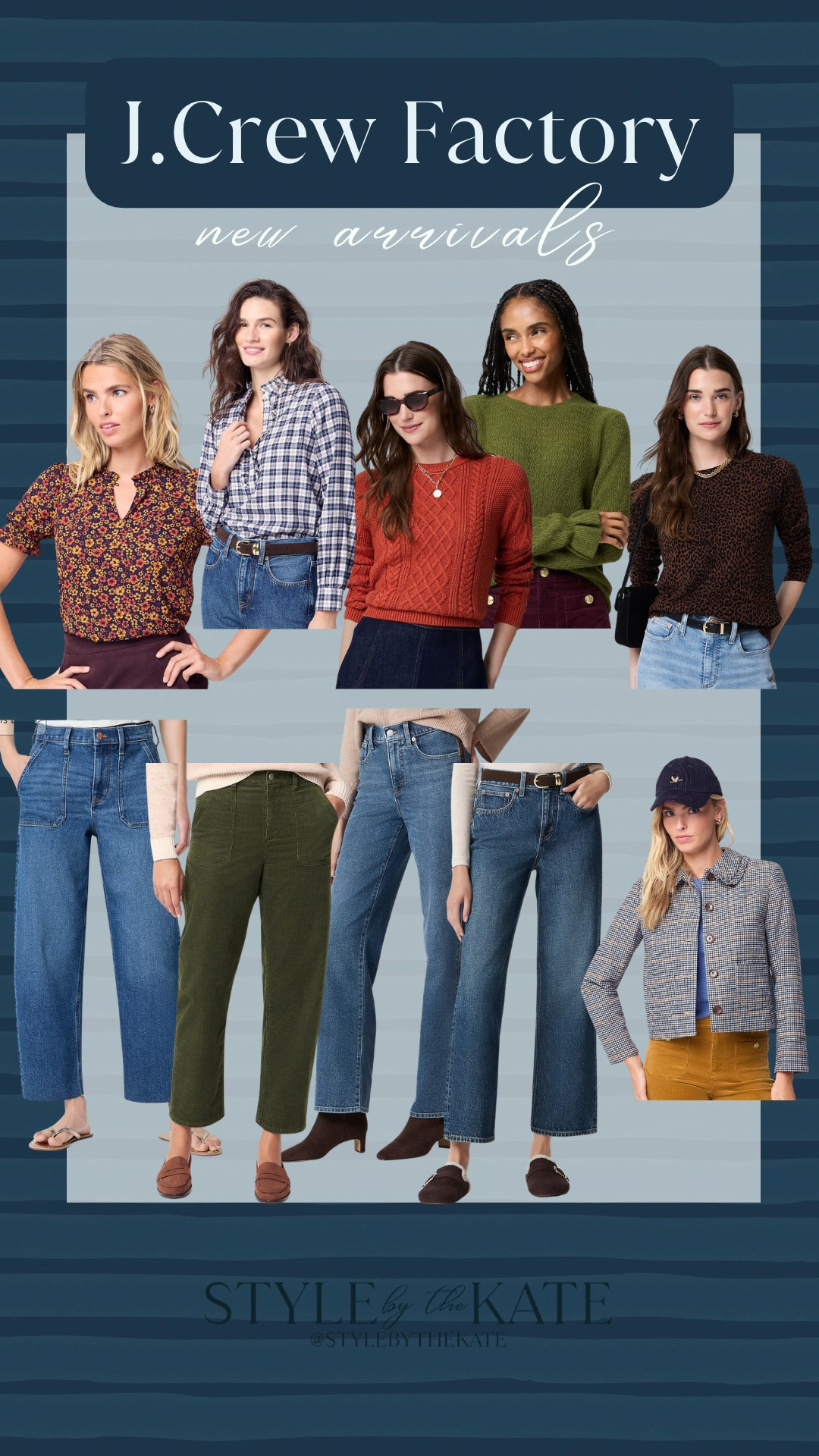 J.Crew Factory new arrivals are up to 47% off! So many good fall staples to mix and match!🍂🤎

@jcrew fall outfit, fall, fall fashion, jeans, sweater, fall tops

#LTKootd #LTKSeasonal #LTKSaleAlert