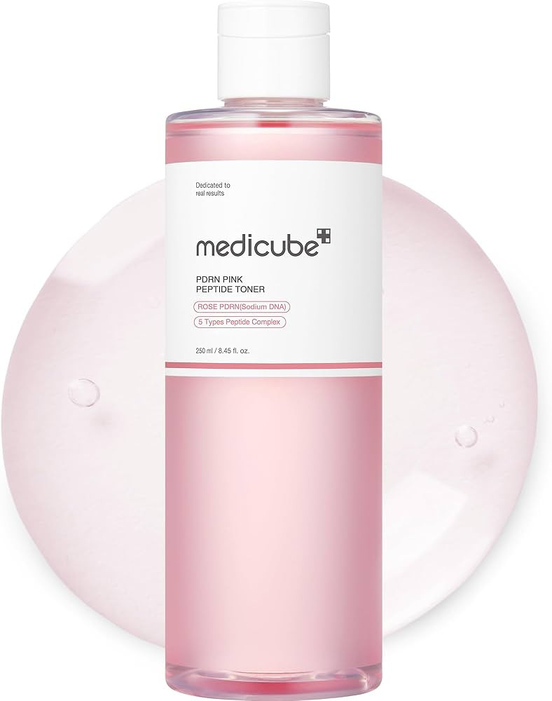 medicube PDRN Pink Peptide Toner I Pink Glow Toner for Skin Boosting, Soothing and Calming, Uneve... | Amazon (US)