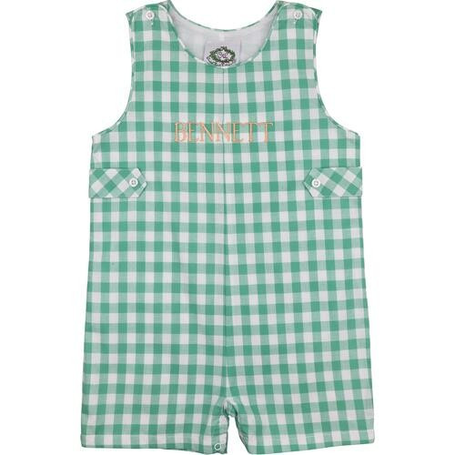 Green Check Jon Jon | Cecil and Lou