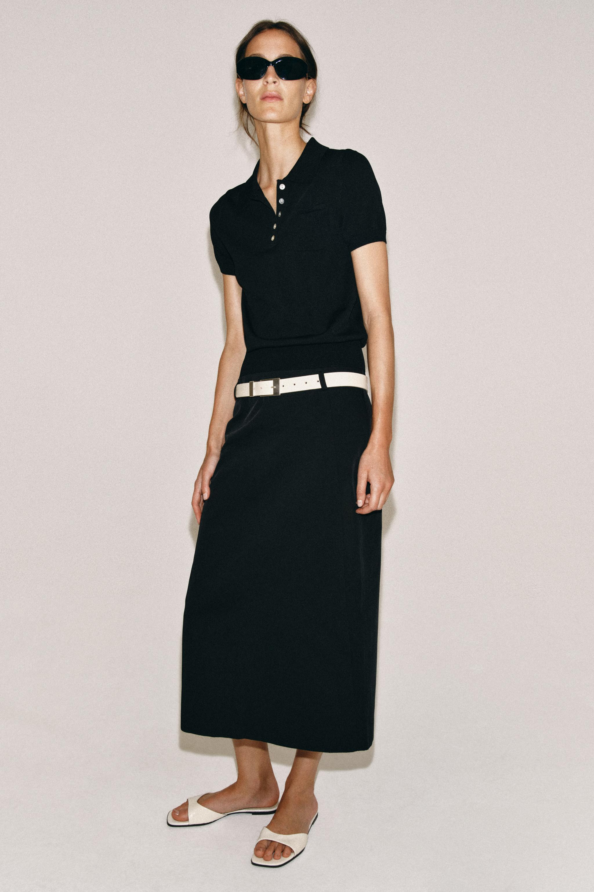 FLAT LEATHER SANDALS | Zara US