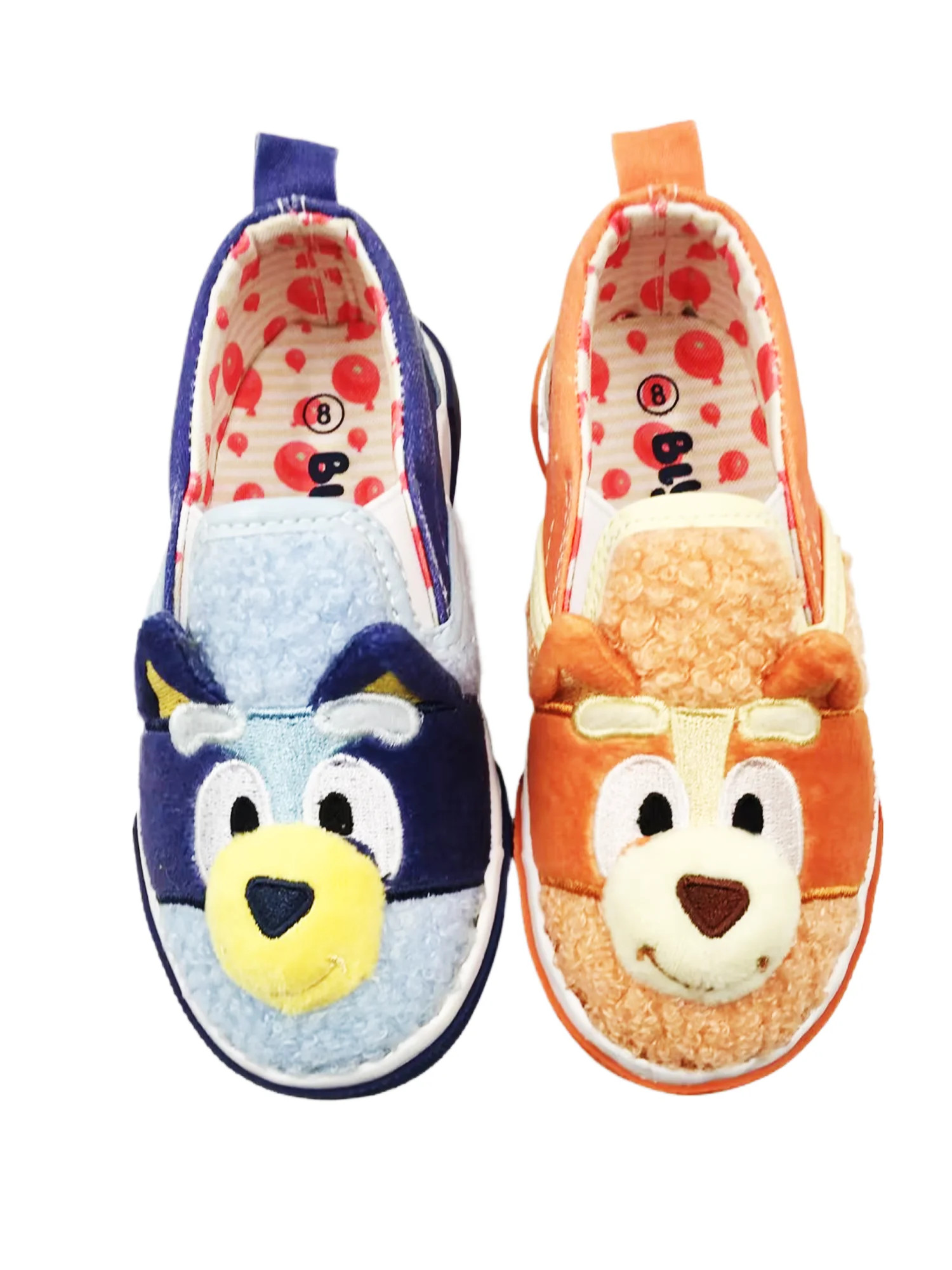 Bluey Toddler Kids Sherpa Slip-On Sneakers | Walmart (US)