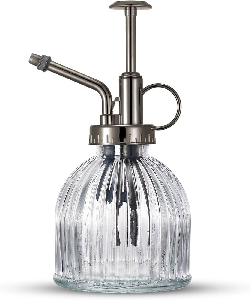Glass Plant Mister Water Spray Bottle, 200 ML Glass Plant Spritzer Mister Bottle, Vintage Style G... | Amazon (US)
