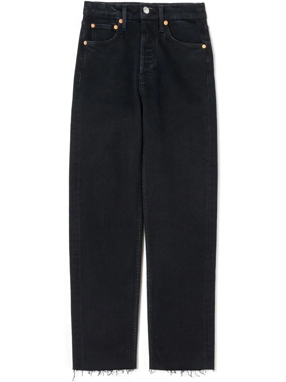 RE/DONE 70s Stove Pipe high-waisted Jeans - Farfetch | Farfetch Global