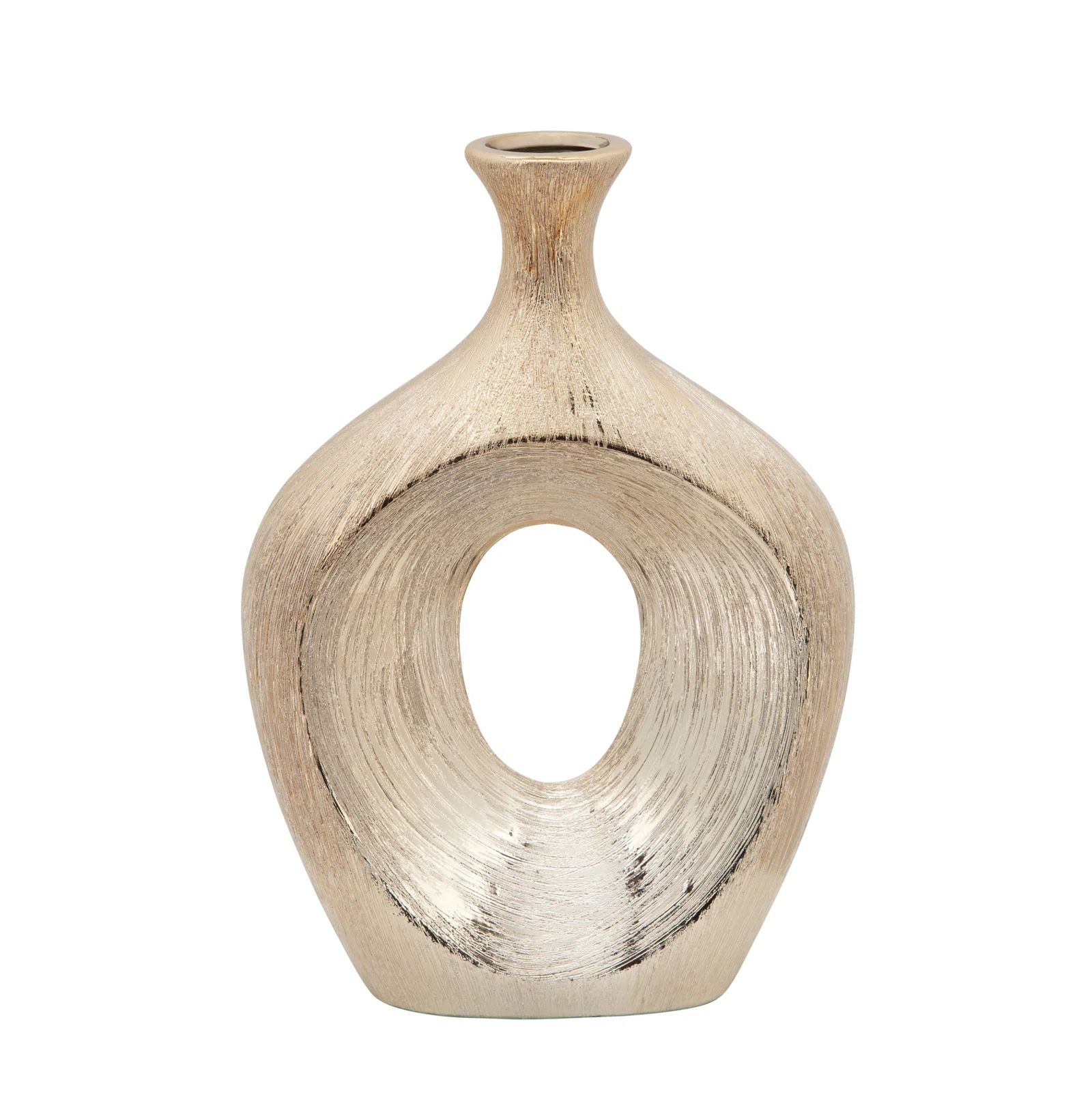 Mercury Row® Abstract Unique Cut Out Sculptural Vase & Reviews | Wayfair | Wayfair North America