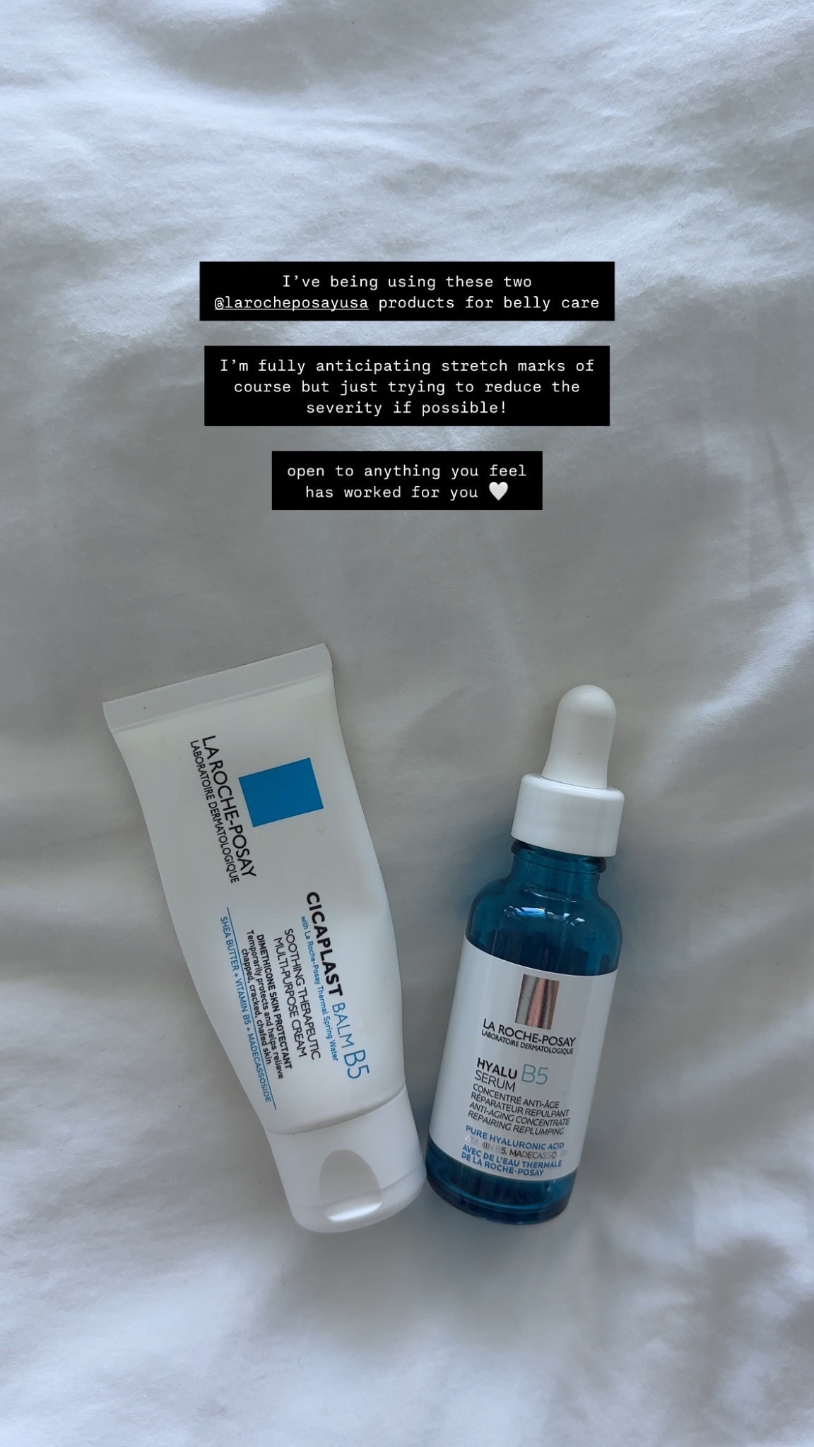 belly care 🤍

linking the ordinary HA as well as it’s a cheaper alternative! 