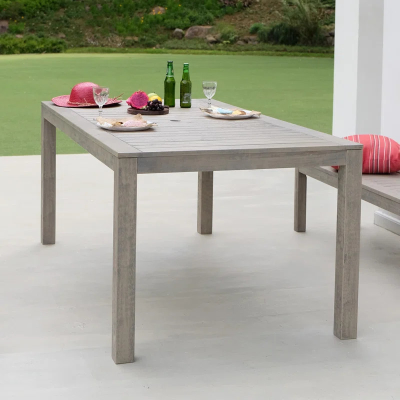 Krum Rectangular 6 - Person 72'' L Outdoor | Wayfair North America