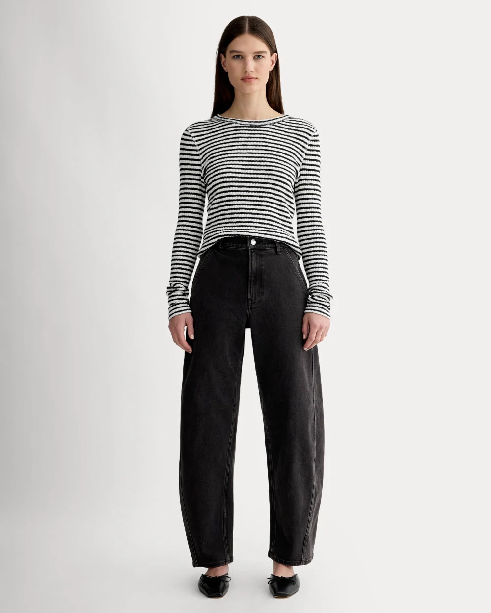 The Way-High® Twist Curve Jean | Washed Black | Everlane