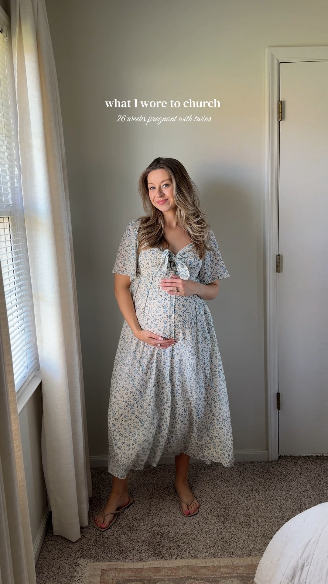 Pink blush maternity has the best dresses for pregnancy & postpartum 🩵 Wearing a small 

#LTKBump