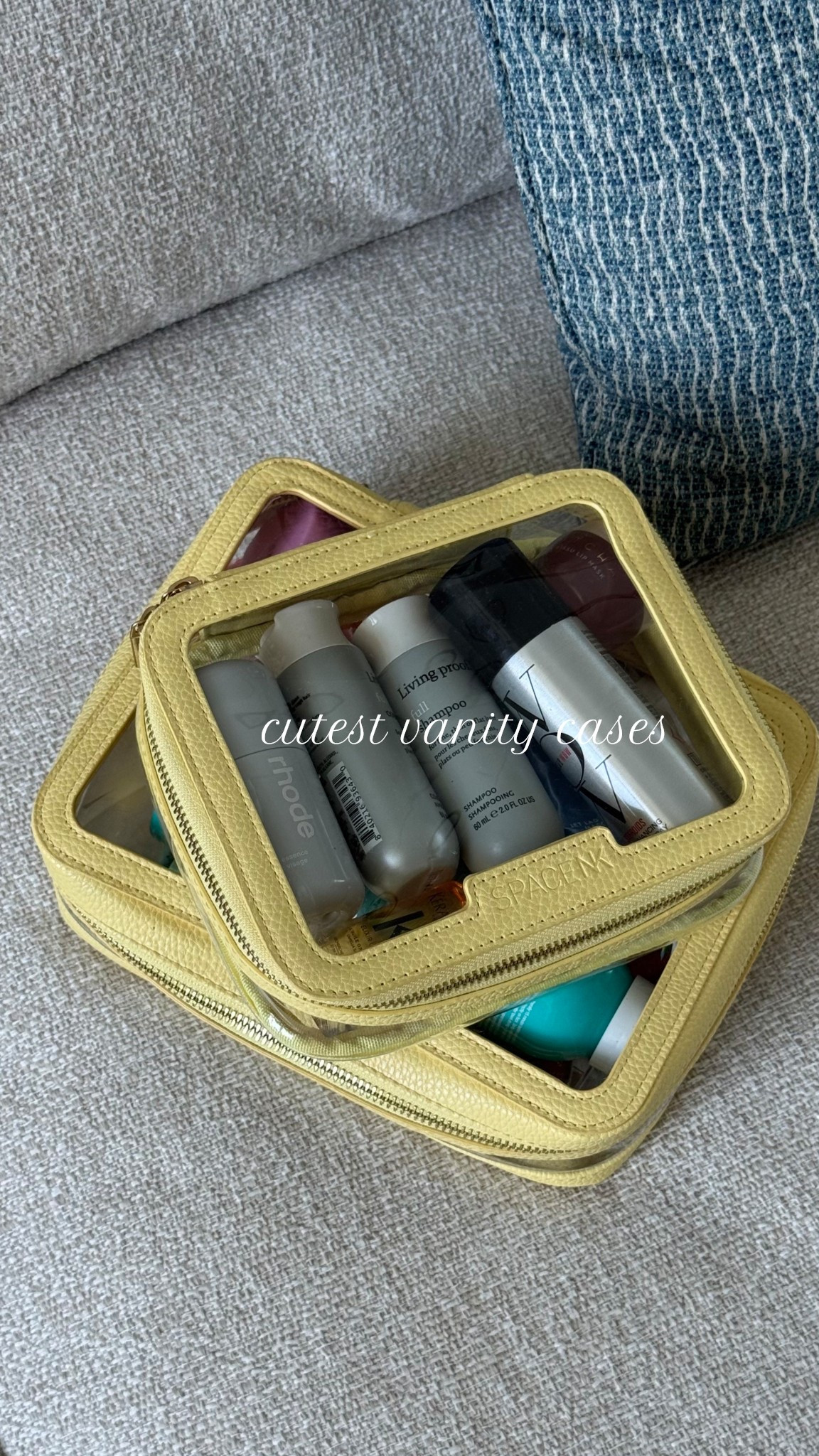 Use the code OLIVIA20 for 20% off SpaceNK (new customers/ new email address) 🎀 love these clear vanity cases for organising my beauty products 💁🏻‍♀️ 

#LTKbeauty #LTKtravel #LTKsummer