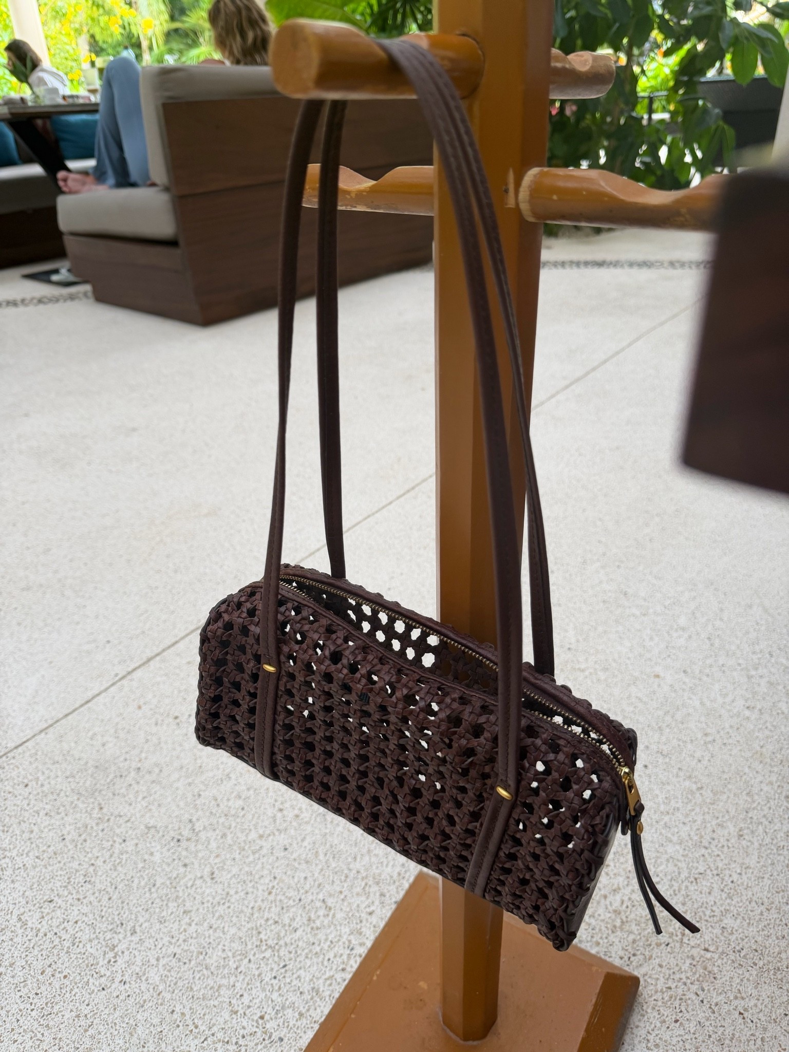 Such a fun and functional bag for summer.