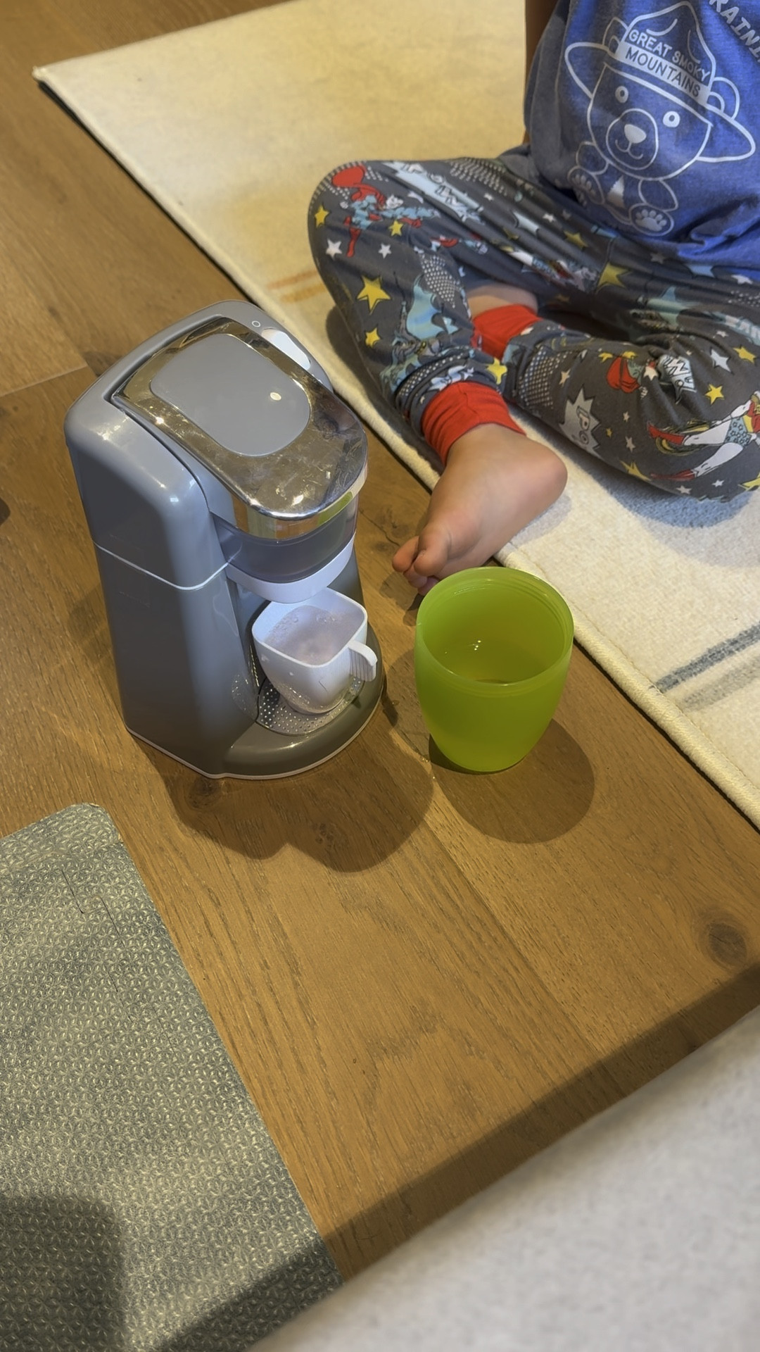 Here is the best way to enjoy your coffee with a toddler… Have them make their own! This toy actually disperses water. It’s not only fun, but an easy way to get your toddler to drink water. 😂

This toy comes in a set with a toaster and baking mixer. 💯 

#LTKKids #LTKxWalmart #LTKBaby