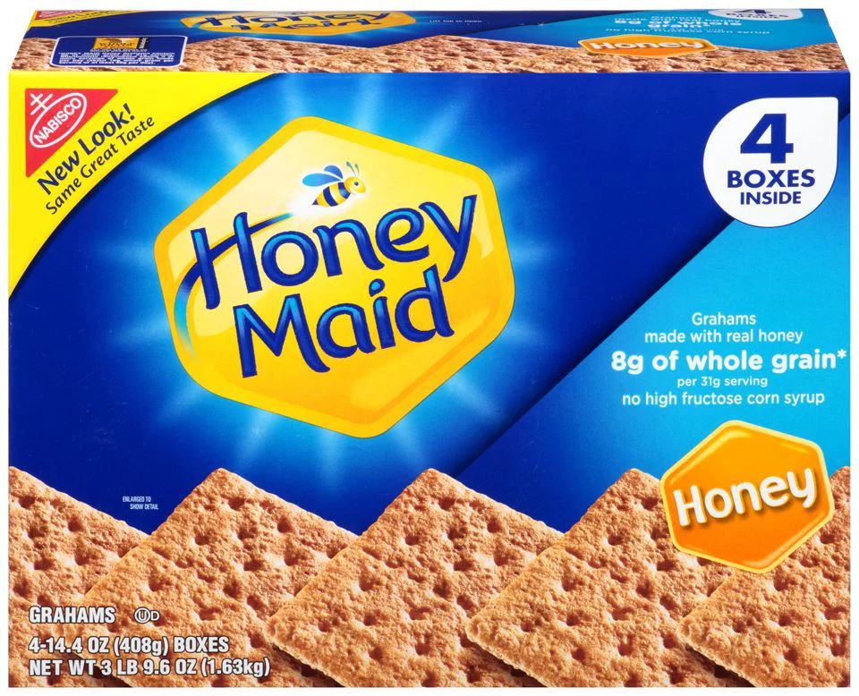 Product of Nabisco Honey Maid Grahams, 4 pk./14.4 oz. | Walmart (US)