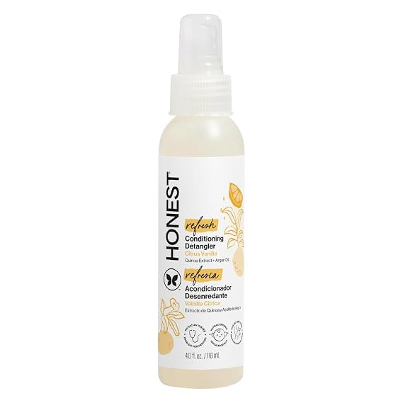 The Honest Company Conditioning Hair Detangler, Tear-Free, Hypoallergenic, Leave-In Conditioner a... | Amazon (US)