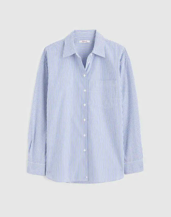 The Easy Shirt in Poplin | Madewell