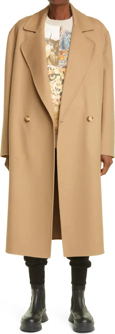 Stella McCartney Erika Double Breasted Wool Coat | Nordstrom | Nordstrom