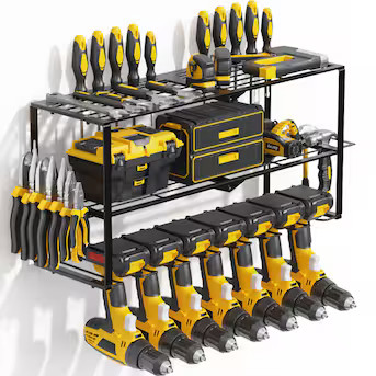 Flynama Multi-tool hanger 7.48-in Black Steel | Lowe's