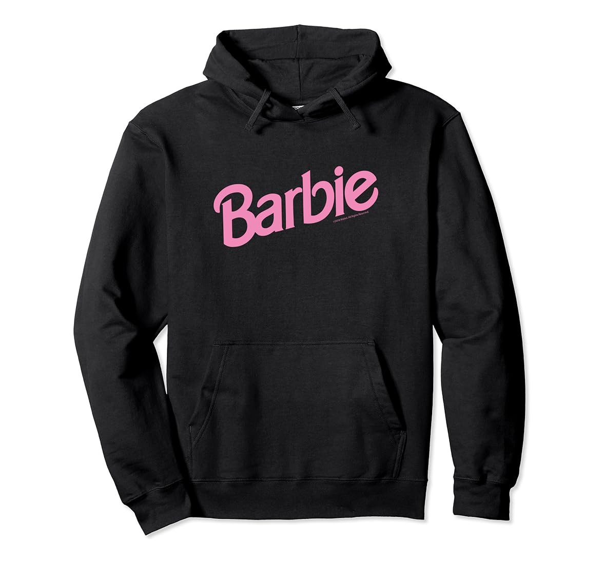 Barbie Pink Logo Pullover Hoodie Pullover Hoodie | Amazon (US)