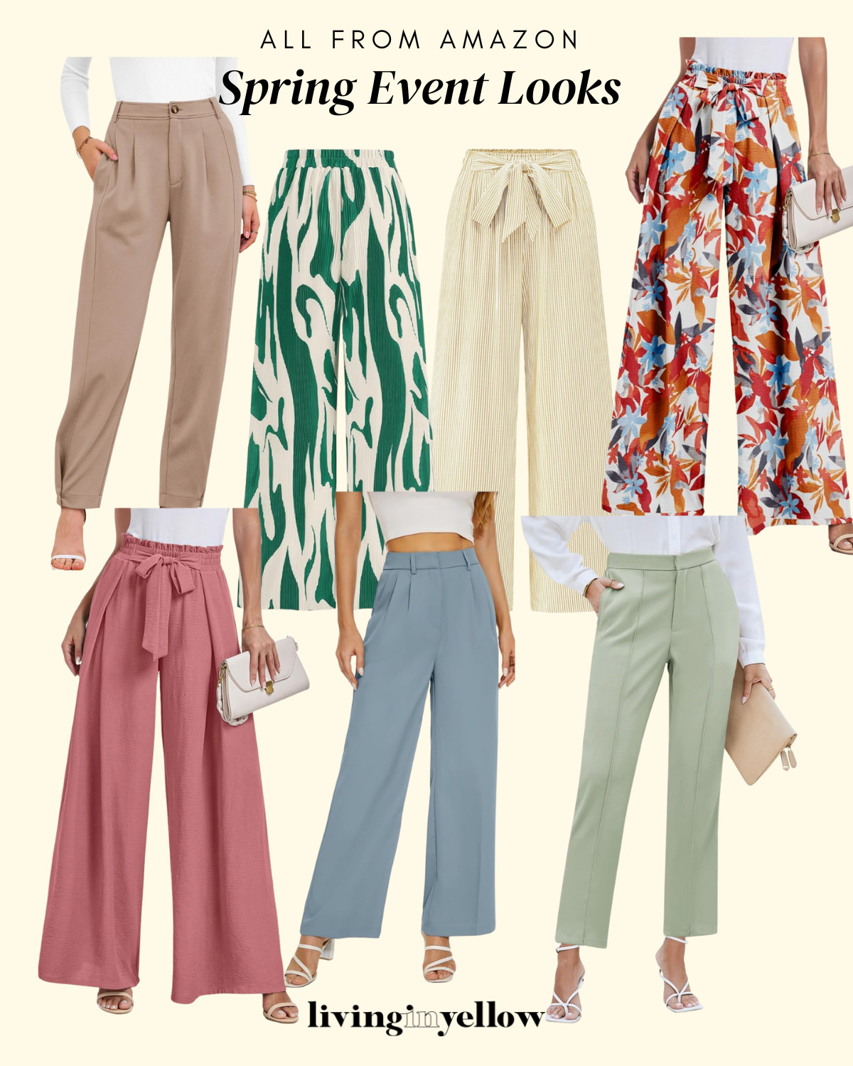 Not into dresses? Shop the cutest pants to wear for an event this spring - All from Amazon! 

 #LTKSeasonal #LTKFindsUnder50 #LTKStyleTip