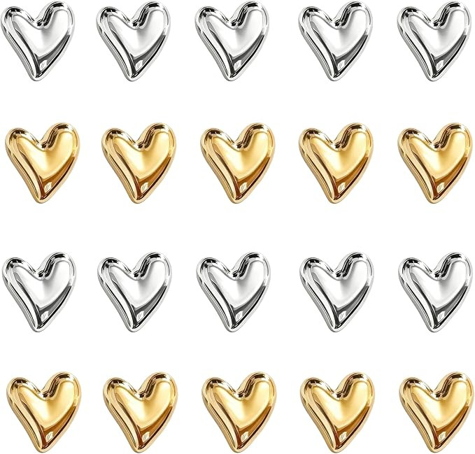 22Pcs Fridge Magnets,Cute Love Heart Decorative Magnets, Refrigerator Magnets for Whiteboard Cabi... | Amazon (US)