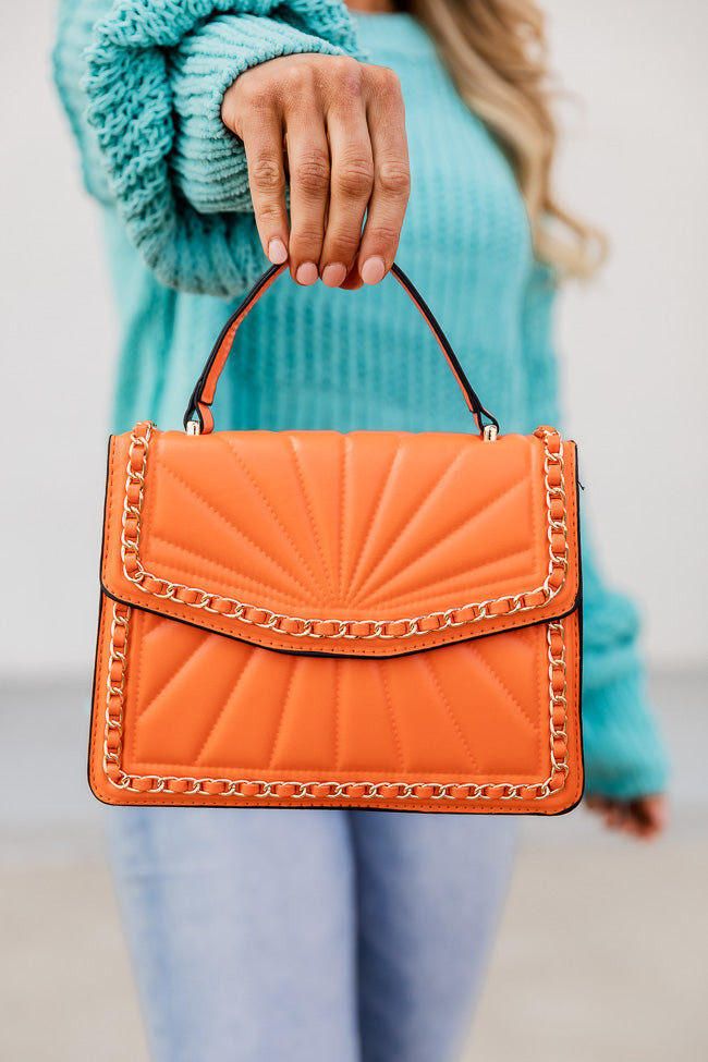 Brighter Days Ahead Orange Purse | Pink Lily