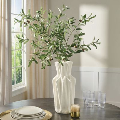 Leafy Olive Stem, Set of Three | Grandin Road