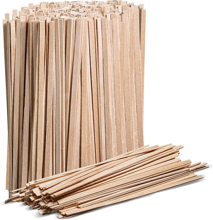 1000 Wooden Coffee Stirrer by Prestee - Disposable 5.5 inches Long Wooden Stir Sticks for Coffee ... | Amazon (US)