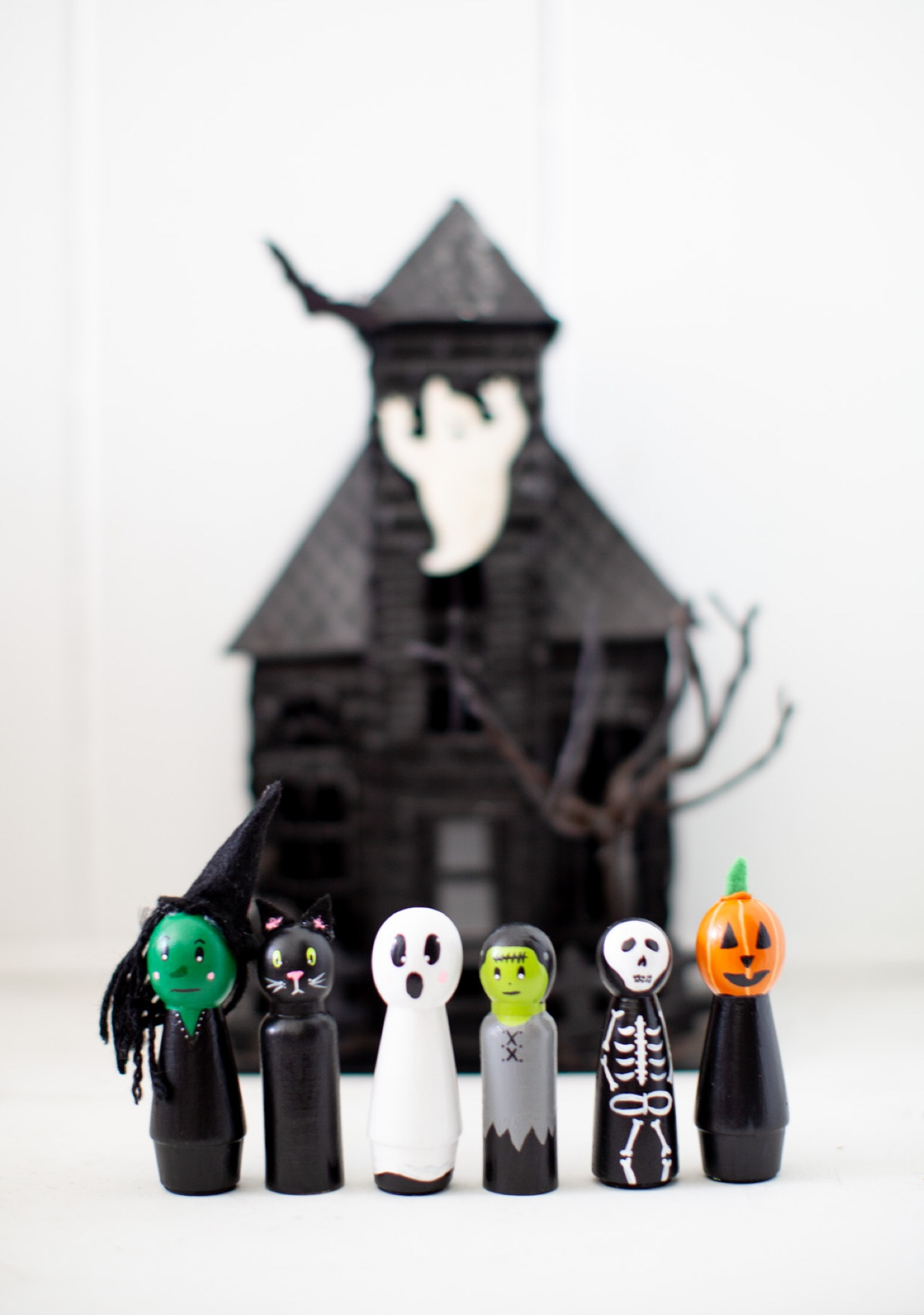 My DIY painted spooky village #halloween #holiday #crafts 

#LTKHalloween #LTKkids #LTKSeasonal