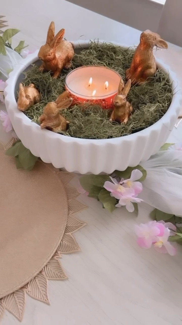 This DIY bunny bowl centerpiece was nap-time approved & chaos-friendly!
Because holiday magic doesn’t make itself… moms do. 🫶🏻















#MomLife #EasterDIY #BunnyBowl #eastercenterpiece #EasterDecor #DIYMoms #SpringCrafts #EasterVibes #momhacks #easterdecorations #eastercenterpiece #eastertablescape #easterdiy #easterdinner 


#LTKParties #LTKSeasonal #LTKHome