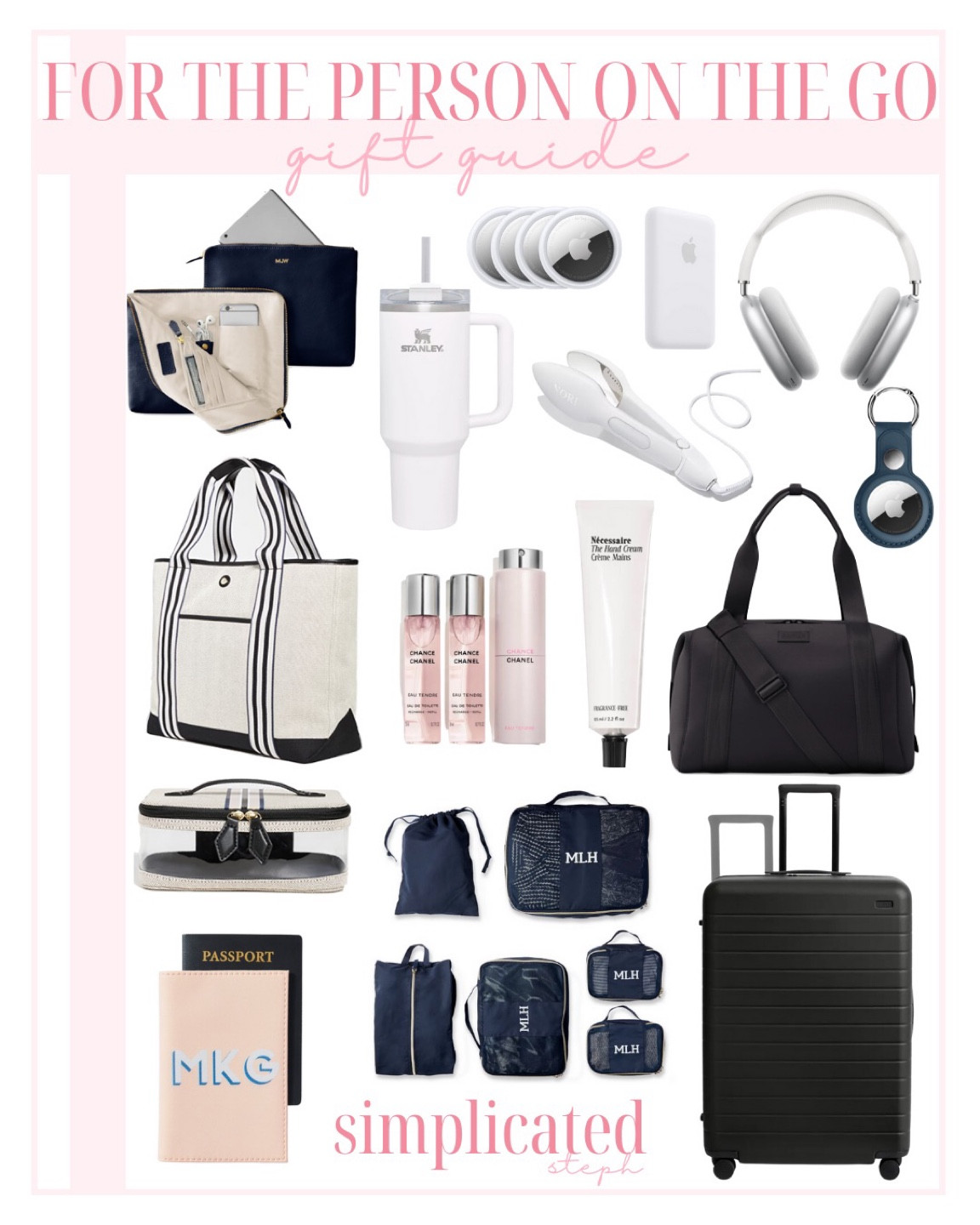 Gift guide for the person on the go 

Gifts for him, gifts for her, Christmas gifts, Christmas, holiday

#LTKGiftGuide #LTKstyletip #LTKSeasonal