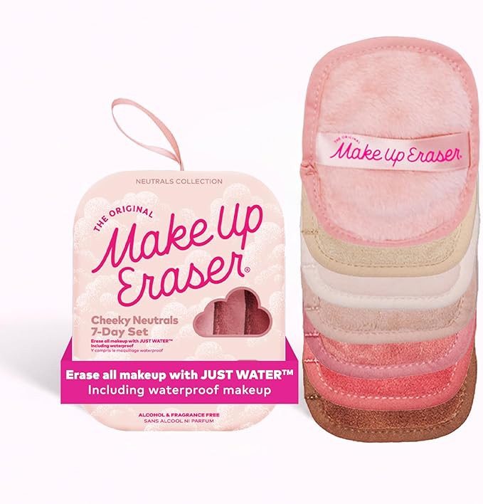 The Original MakeUp Eraser, 7-Day Set, Erase All Makeup with Just Water, Including Waterproof Mas... | Amazon (US)